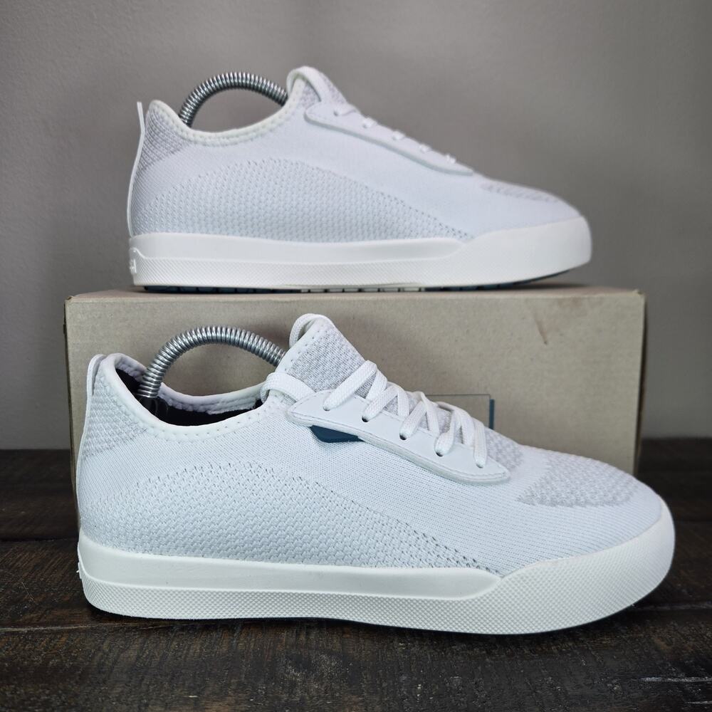 Vessi Weekend 1.5 Sneaker Womens Size 6 Waterproof Shoes Marble White